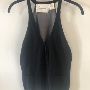 Like New! Coincidence & Chance V-neck Button Down Sweater Vest Sz XS